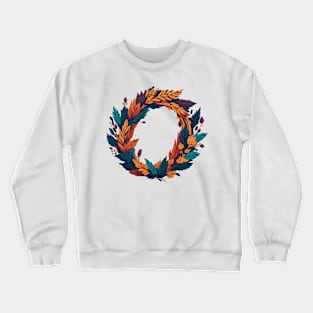 Floral Wreath Crewneck Sweatshirt